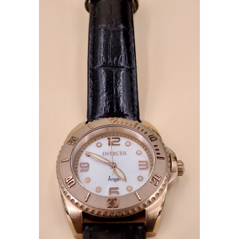 Vintage Invicta Watch Angel Lady Model 15006 Quartz Gently Used New Battery